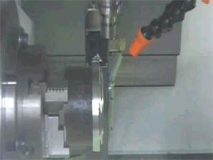 图1 Machining condition of 5-axis